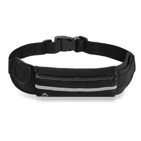 1Pc Sports Waist Bag Running Belt Pack Waterproof Adjustable Waist Pouch