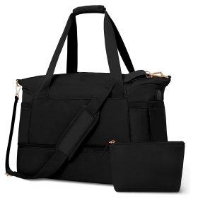 Travel Duffel Bag Sports Gym Bag For Girls Teen Birthday Gifts, Personal Item Weekender Bag Carry On Tote Bags For Women Men,Waterproof Overnight Lugg