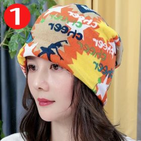 Cold-proof Twisted Hat Riding Fashion Scarf And Hat (Option: No 1-Free Size)