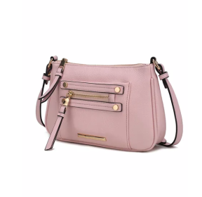 MKF Collection Essie Crossbody Handbag Vegn Leather By Mia K (Option: Pink)