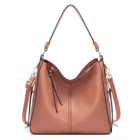 Hobo Bags Women High Capacity Handbags Fahsion Commuting Crossbody Shoulder Bag Shopping Totes (Option: Fairy pink)