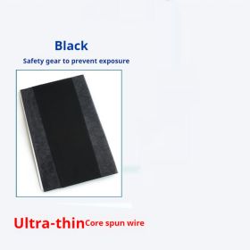 Steel Wire Stocking Women's Sexy Black Not Rotten Flesh Color Durable Anti-snagging (Option: Ultrathin Black Feet-Average Size)