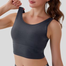 Women's Sports Bra (Option: Grey-Xl)
