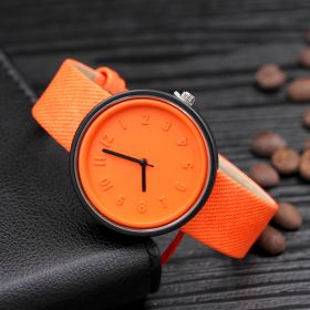 Creative ladies quartz watch (Option: Orange)