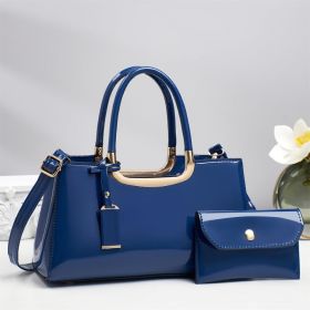 Casual Women's Shoulder Bag (Option: Blue)