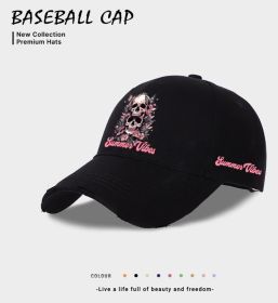 European And American Style Casual Baseball Cap For Women (Option: Black)