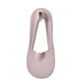 Women's Fashion Silicone Non-slip Shallow Boat Socks (Option: Light Purple-One size)