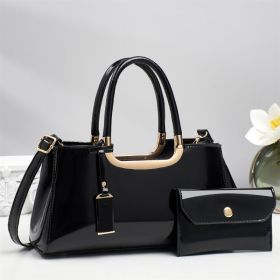 Casual Women's Shoulder Bag (Option: Black)