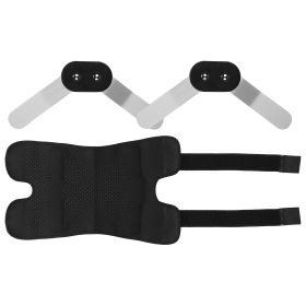 Sport Knee Brace Adjustable Open Patella Knee Support Compression Knee Wrap For Running Climbing Pain Relief Recovery of Injured Knee (Option: XL)