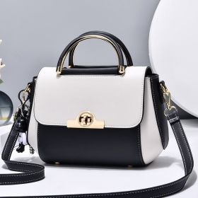 Crossbody Single Shoulder Bag (Option: Black)