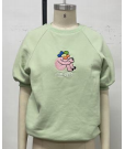 Children Clothes (Option: Green-S-Short shirt)