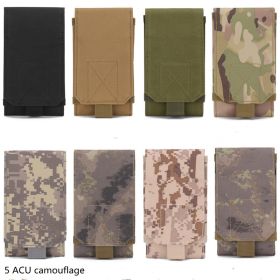 Molle Mobile Phone Bag Waist Bag Men's Sports Running Coin Purse Universal Multifunctional Vertical Belt Portable Wear Belt (Option: 5style-One size)