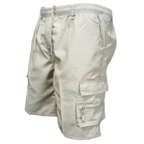 Men's Casual Work Pants Loose Summer (Option: Off white-S)