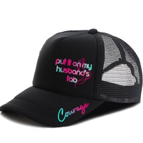 Men's Casual Baseball Cap (Option: Black)
