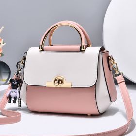 Crossbody Single Shoulder Bag (Option: Pink)