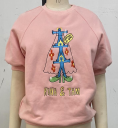 Children Clothes (Option: Pink-XS-Short shirt)