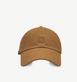 Preppy Style Love Embroidery Ponytail Half Topless Hat (Option: Camel-M)