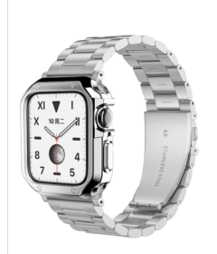 Stainless Steel For Watch IWatch Band (Option: Silver-42mm 44mm)