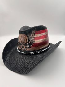 Summer Outdoor Ethnic Style Fedora Hat West (Option: R16-Free Size)