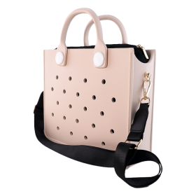 Waterproof EVA Handbag Punching Women's Tote Bags With Shoulder Strap For Women Hand Tote Bag Beach Bag (Option: Style12)