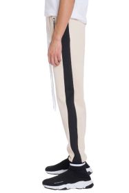 HEAVY WEIGJT SWEAT JOGGERS (Color: BEIGE, size: L)