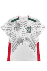 UNISEX MEXICO TEAM WORLD SOCCER JERSEYS TOP (Color: White, size: S)