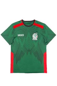 UNISEX MEXICO TEAM WORLD SOCCER JERSEYS TOP (Color: Green, size: 3XL)