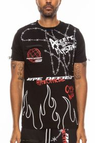 Weiv Hype Official Print Tshirt (Color: Black, size: M)