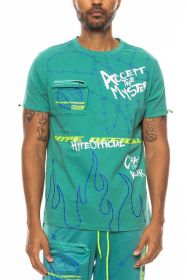 Weiv Hype Official Print Tshirt (Color: Sage, size: M)