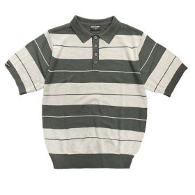 Charlie Brown Shirt Short Sleeve Polo (Color: DARKGREY GREY, size: 5XL)