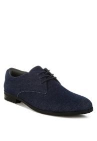 Zapier Men's Denim Oxford Shoes (Color: Navy, size: US-11 / UK-10 / EU-44)