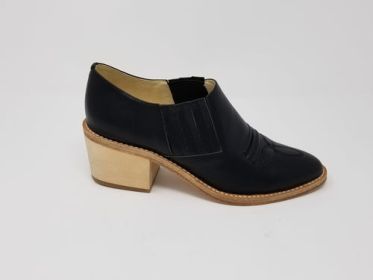 Santa Ana (Color: Black Lea, size: 6)