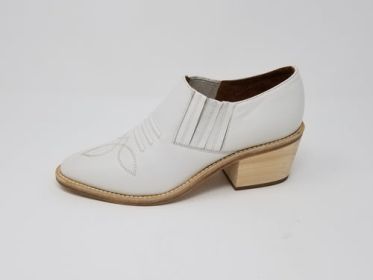 Santa Ana (Color: White Lea, size: 9)
