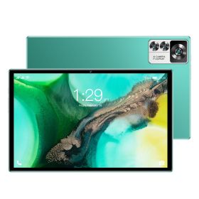 Tablet 10.1 inch Android Tablets, Android 13 Tablet Quad Core 8GB RAM 256GB ROM, 24MP Camera, 8000mAh Long Battery Life (Color: Green)