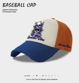 European And American Style Casual Baseball Cap For Women (Option: Blue)
