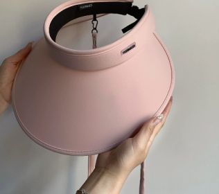 Air Top Sun Protection Hat Female Summer Cycling UV Protection (Option: Pink)