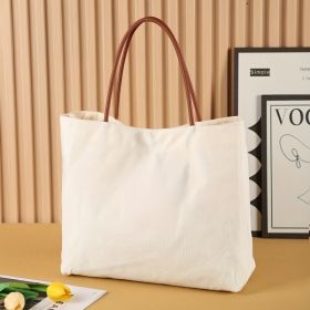 Canvas Tote Bag (Option: White)