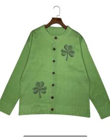 3D Digital Printing Women's Knitted Cardigan (Option: CJ250925953-S)